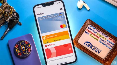 library card in apple wallet